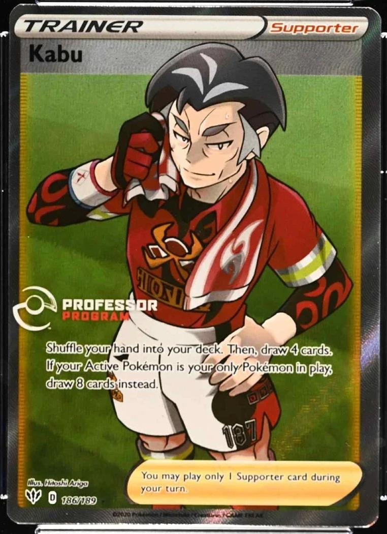 Darkness Ablaze Kabu [Professor-Program] Pokémon card